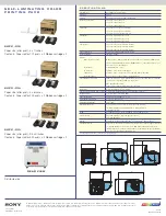 Предварительный просмотр 2 страницы Sony UP-CR10L Specifications