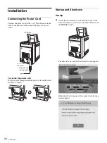 Предварительный просмотр 24 страницы Sony UP-CR25L Owner'S Manual