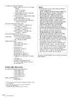 Предварительный просмотр 116 страницы Sony UP-CR25L Owner'S Manual