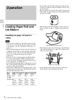 Preview for 8 page of Sony UP-CX2 Operating Instructions Manual