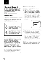 Предварительный просмотр 2 страницы Sony UP-D2600 Instructions For Use Manual