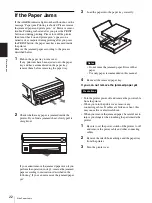 Preview for 22 page of Sony UP-D55 Instructions For Use Manual