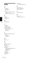 Preview for 24 page of Sony UP-D55 Instructions For Use Manual