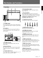 Предварительный просмотр 7 страницы Sony UP-D6300 Operating Instructions Manual