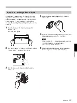 Предварительный просмотр 27 страницы Sony UP-D6300 Operating Instructions Manual