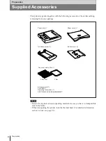 Предварительный просмотр 8 страницы Sony UP-D70A Series Operating Instructions Manual