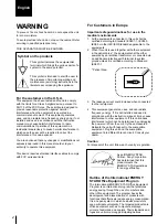 Предварительный просмотр 2 страницы Sony UP-D70XR Instructions For Use Manual