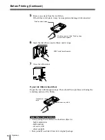 Предварительный просмотр 16 страницы Sony UP-D70XR Instructions For Use Manual