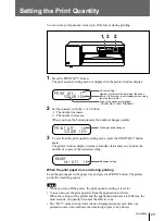 Предварительный просмотр 23 страницы Sony UP-D70XR Instructions For Use Manual