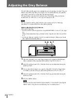 Предварительный просмотр 26 страницы Sony UP-D70XR Instructions For Use Manual