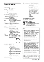 Preview for 73 page of Sony UP-D711MD Manual