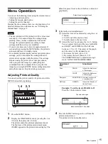 Preview for 15 page of Sony UP-D71XR Instructions For Use Manual