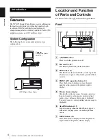 Preview for 4 page of Sony UP-D75 Operating Instructions Manual