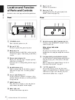 Preview for 6 page of Sony UP-D77MD Instructions For Use Manual