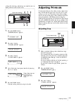 Preview for 13 page of Sony UP-D77MD Instructions For Use Manual