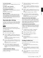 Preview for 19 page of Sony UP-D898MD Instructions For Use Manual