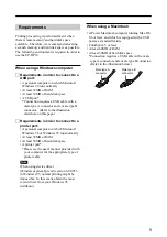 Предварительный просмотр 5 страницы Sony UP-DP10 Operating Instructions Manual