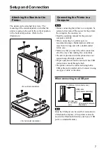 Предварительный просмотр 7 страницы Sony UP-DP10 Operating Instructions Manual