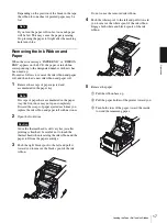 Preview for 17 page of Sony UP-DR150 Operating Instructions Manual