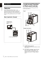 Предварительный просмотр 4 страницы Sony UP-DR200 Operating Instructions Manual