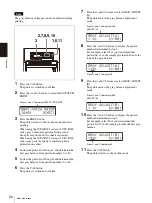 Предварительный просмотр 20 страницы Sony UP-DR200 Operating Instructions Manual