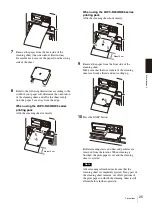 Предварительный просмотр 25 страницы Sony UP-DR200 Operating Instructions Manual