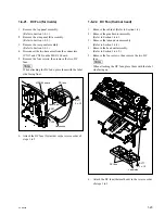 Предварительный просмотр 29 страницы Sony UP-DR200 Service Manual