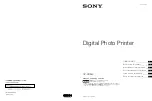 Sony UP-DR250 Manual preview