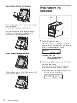 Preview for 22 page of Sony UP-DR250 Manual