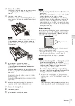 Предварительный просмотр 17 страницы Sony UP-DR80 Operating Instructions Manual