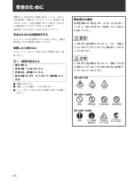 Предварительный просмотр 2 страницы Sony UP-X898MD User Manual