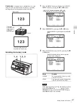 Предварительный просмотр 27 страницы Sony UP25MD Instructions For Use Manual