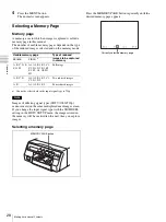 Предварительный просмотр 28 страницы Sony UP25MD Instructions For Use Manual