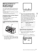 Предварительный просмотр 29 страницы Sony UP25MD Instructions For Use Manual