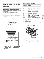 Предварительный просмотр 33 страницы Sony UP25MD Instructions For Use Manual