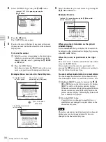 Предварительный просмотр 34 страницы Sony UP25MD Instructions For Use Manual