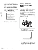 Предварительный просмотр 38 страницы Sony UP25MD Instructions For Use Manual