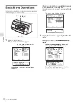 Предварительный просмотр 42 страницы Sony UP25MD Instructions For Use Manual