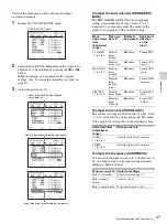 Предварительный просмотр 47 страницы Sony UP25MD Instructions For Use Manual