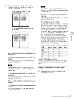 Предварительный просмотр 49 страницы Sony UP25MD Instructions For Use Manual