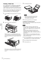 Предварительный просмотр 74 страницы Sony UP25MD Instructions For Use Manual