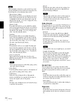 Preview for 44 page of Sony UPA-PC100 User Manual