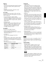 Preview for 45 page of Sony UPA-PC100 User Manual