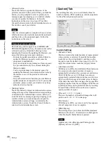 Preview for 46 page of Sony UPA-PC100 User Manual