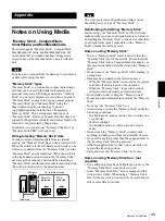 Preview for 49 page of Sony UPA-PC100 User Manual