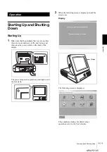 Preview for 11 page of Sony UPA-PC105 Operating Instructions Manual