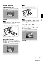 Preview for 17 page of Sony UPA-PC105 Operating Instructions Manual