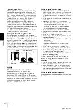 Preview for 20 page of Sony UPA-PC105 Operating Instructions Manual