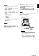 Preview for 61 page of Sony UPA-PC105 Operating Instructions Manual