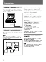 Предварительный просмотр 8 страницы Sony UPA-PC110 Operating Instructions Manual